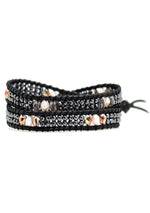 X Katie Soleil Beatrix Double Wrap Beaded Bracelet